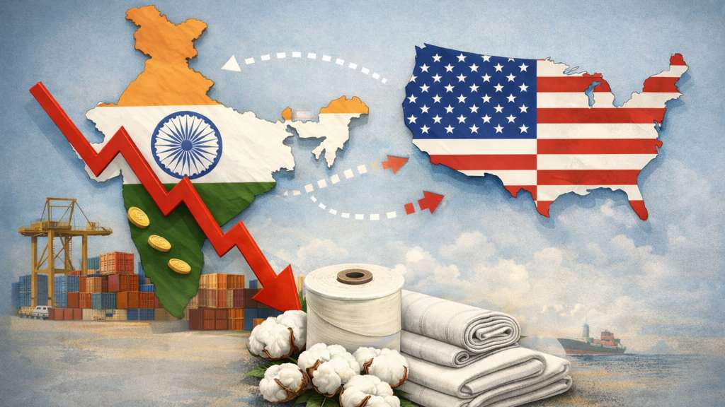 India Cotton Fabric Exports Decline Amid Trump-Era Trade Shifts