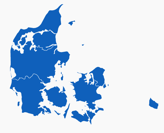 Denmark Map