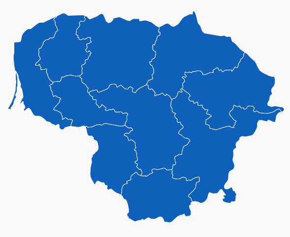 Lithuania Map